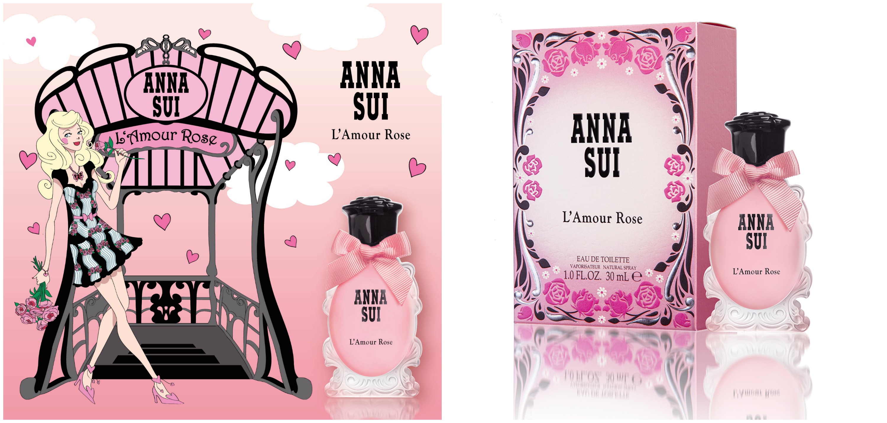 L amour. Anna sui l’amour Rose Paris EDP (W) 75ml. L amour Rose Anna sui. Духи Анна суи. Духи Anna sui l'amour Rose на ВБ.
