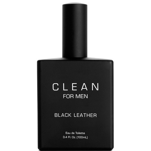 Clean For Men Black Leather
