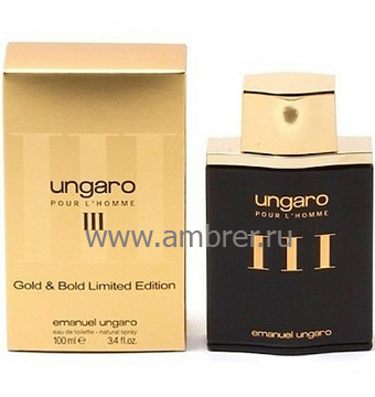 Emanuel Ungaro Ungaro pour L`Homme III Gold & Bold Limited Edition