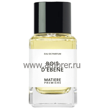 Matiere Premiere Bois d`Ebene