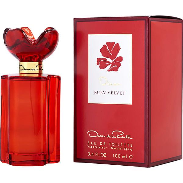 Oscar de la Renta Oscar Ruby Velvet