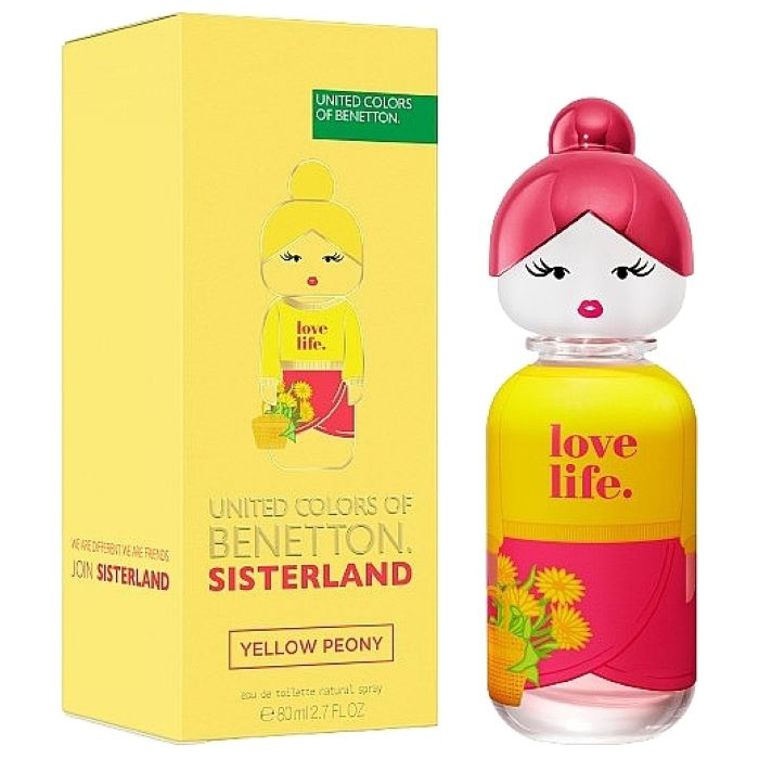 Benetton Sisterland Yellow Peony