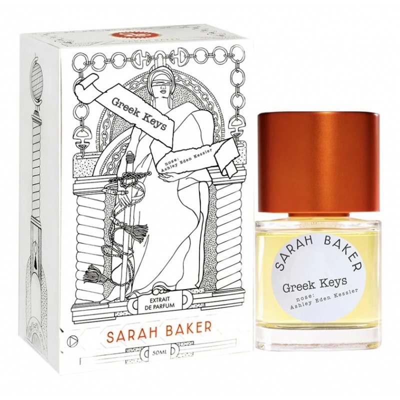 Sarah Baker Perfumes Greek Keys
