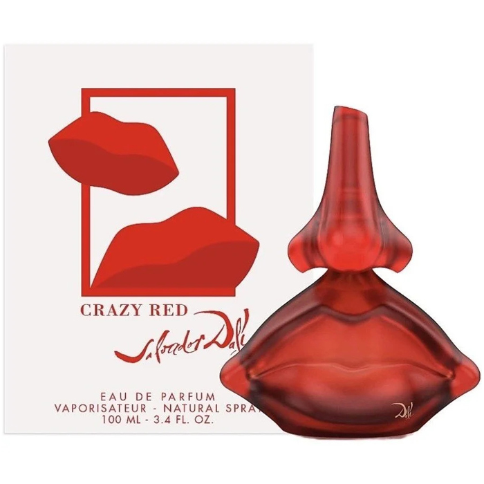 Salvador Dali Crazy Red