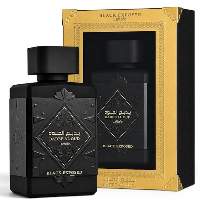 Lattafa Bade`e Al Oud Black Exposed