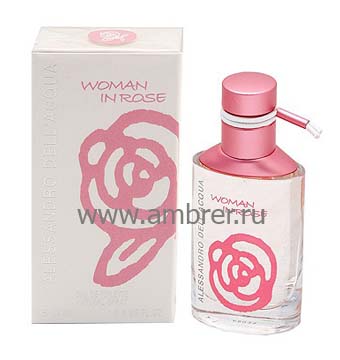 Alessandro Dell Acqua Woman In Rose