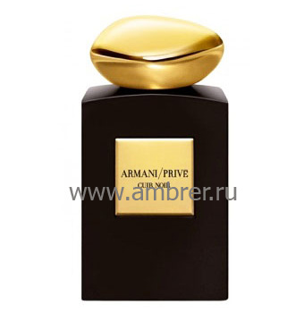 Giorgio Armani Armani Prive Cuir Noir