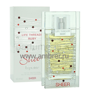 Life Threads Ruby Sheer