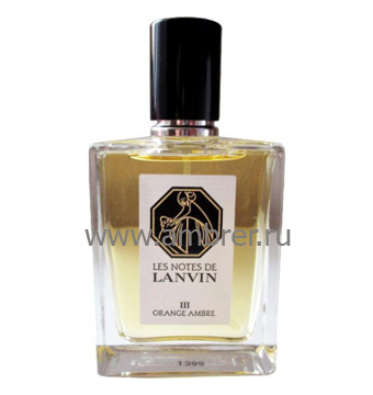 Lanvin Les Notes III Orange Ambre