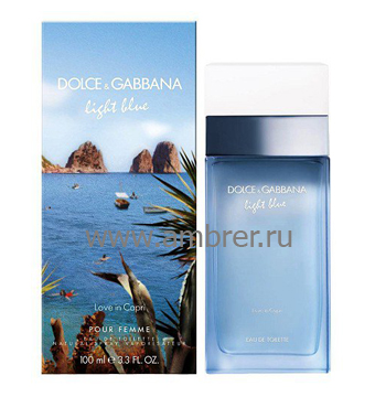 Dolce & Gabbana Light Blue Love in Capri